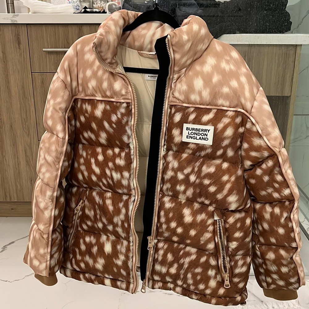 98% New Burberry Down Jacket
